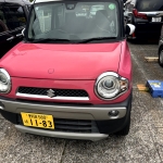 ピンクのハスラーを買った。